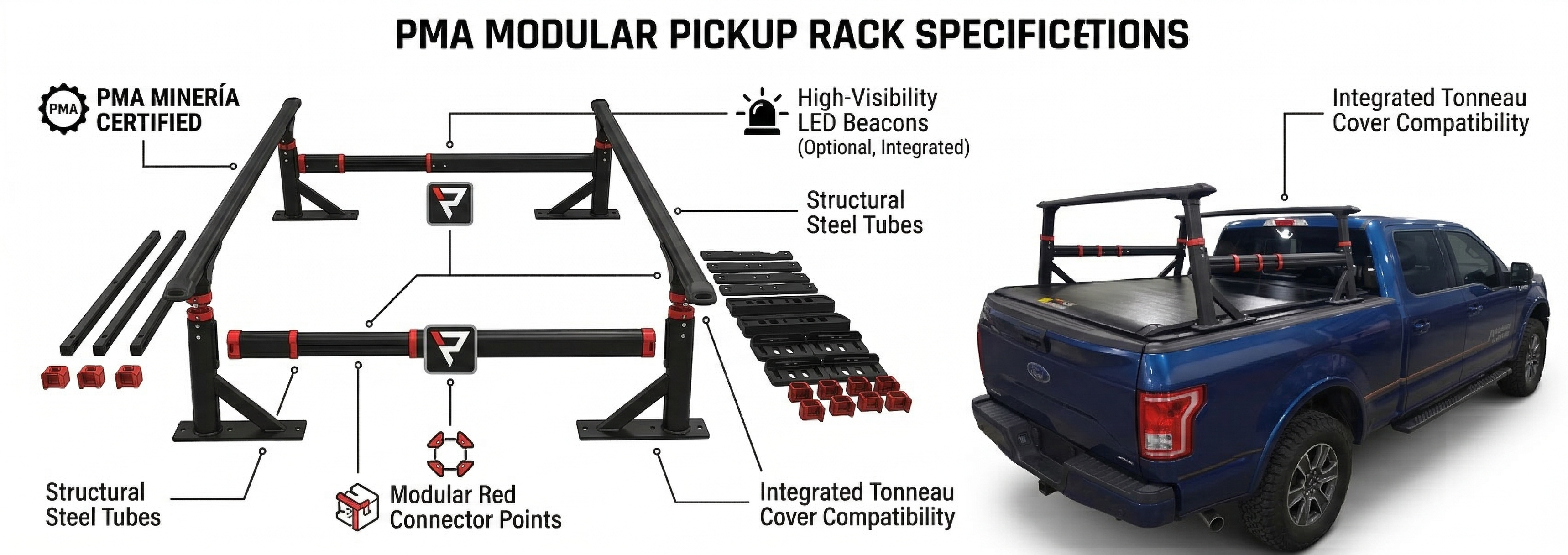 Barra modular para vehiculos